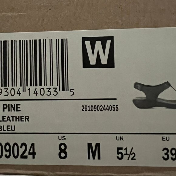 Sandals - Blue Size 8 Clarks - Picture 4 of 5